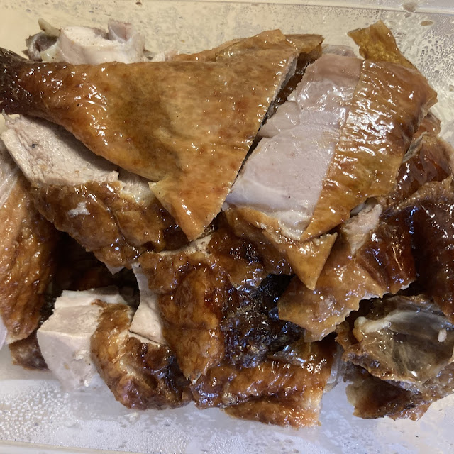 Chopped Half Roast Duck