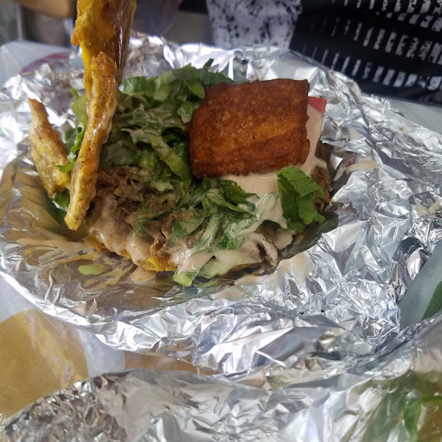 Shredded Beef Patacon
