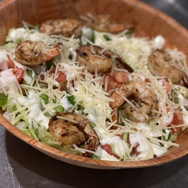 Grilled Shrimp Salad