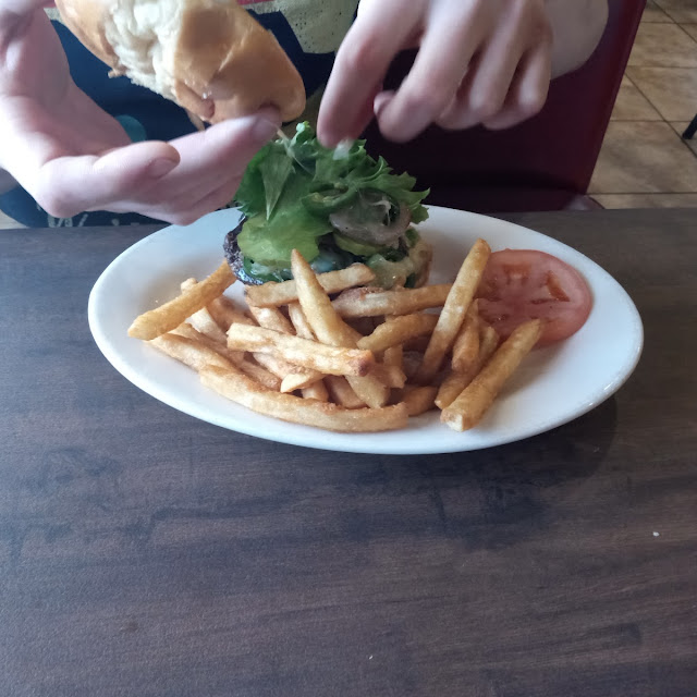 Buffalo Burger and Fries