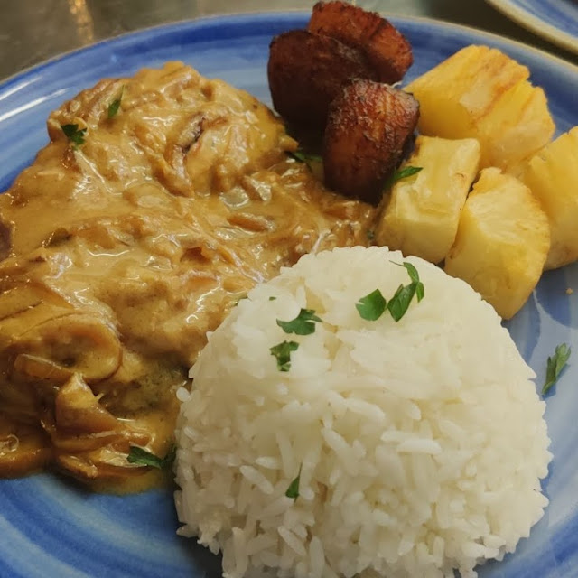 Fried Banana and Fried Sweet Potato