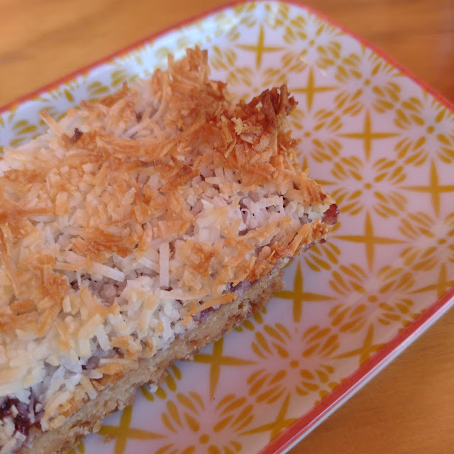 Coconut Slice Just Like Grandma Used to Make