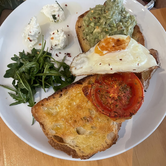 Poached Eggs on Sourdough