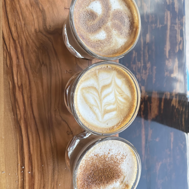 Spicy Mayan Mocha Corazón Latte Flight