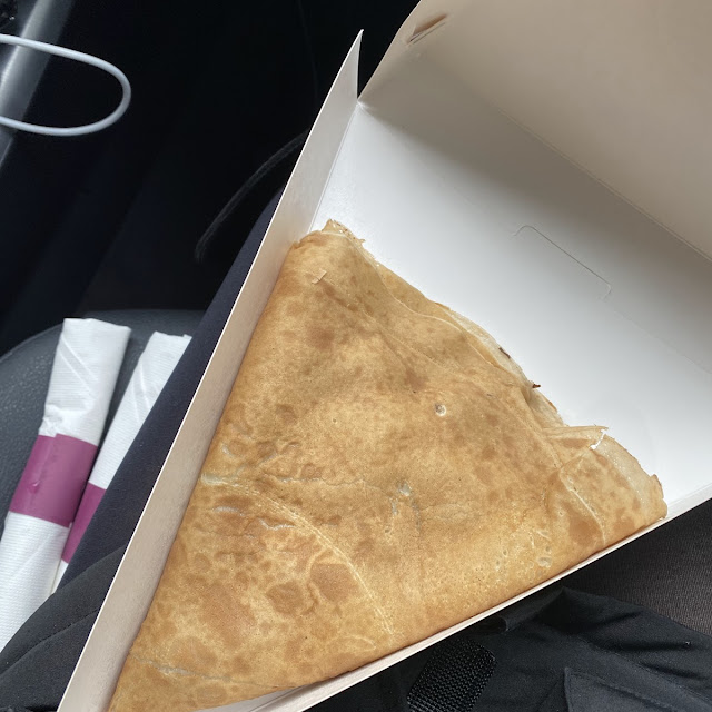 Pear & Salted Caramel Crepe