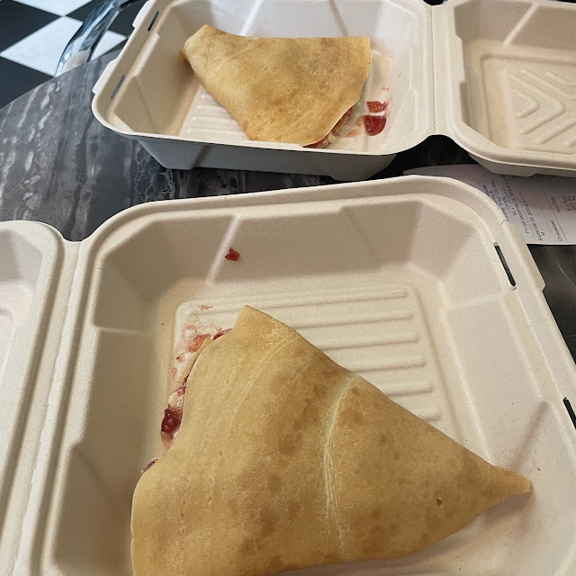 Strawberry Cheesecake Crepe