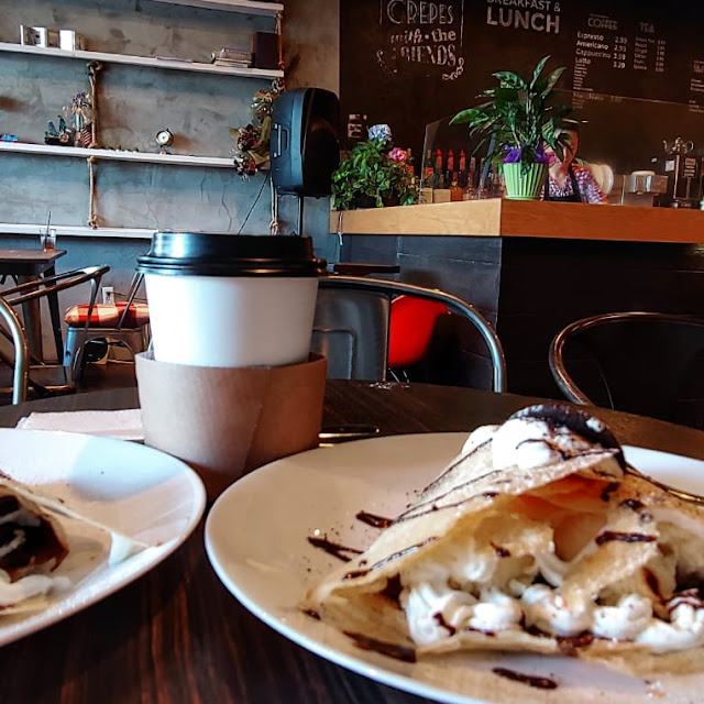 Oreo and Nutella Crepes