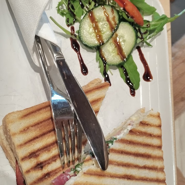 Toast with Ham