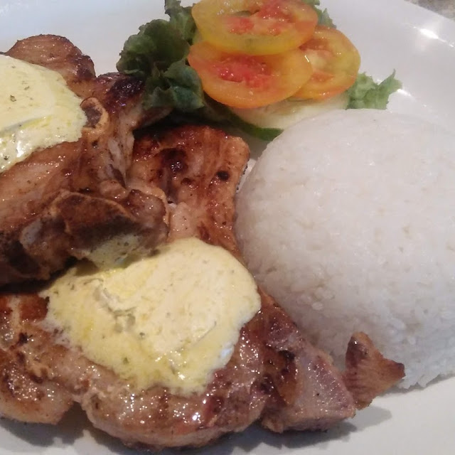 Pork Chops Butter Croissant