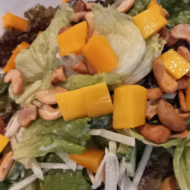 Mango Tahini Salad