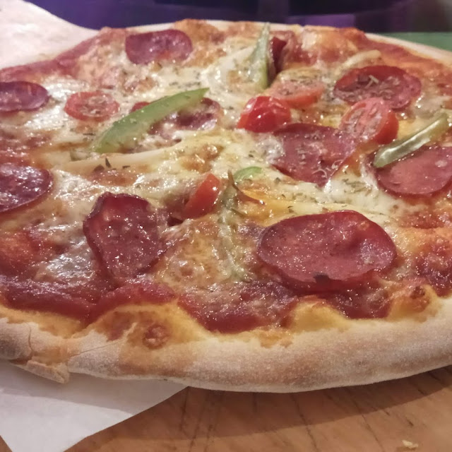 Beef Pepperoni Pizza