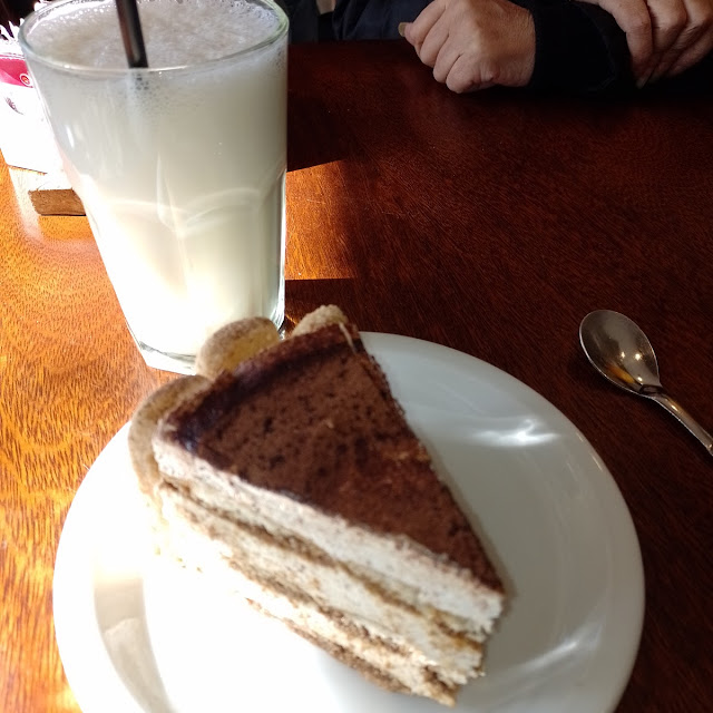 Tiramisú Con Licuado de Banana