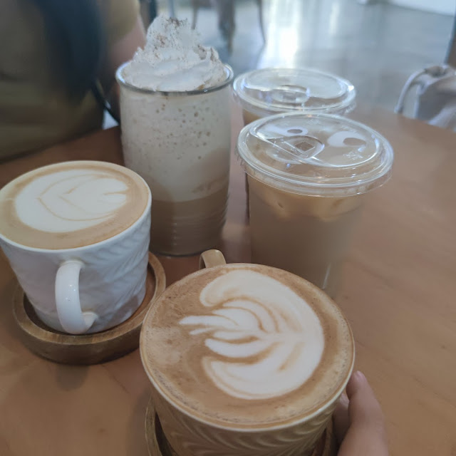 Spanish Latte and Caramel Macchiato