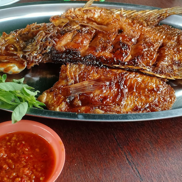 Ikan Gurame Bakar Madu