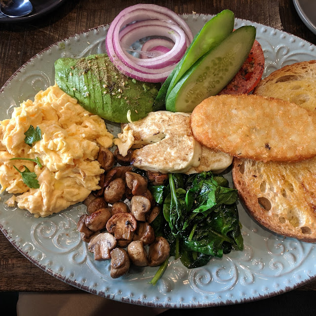Vegetarian Breakfast Plate