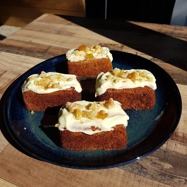 Carrot Cake Slice