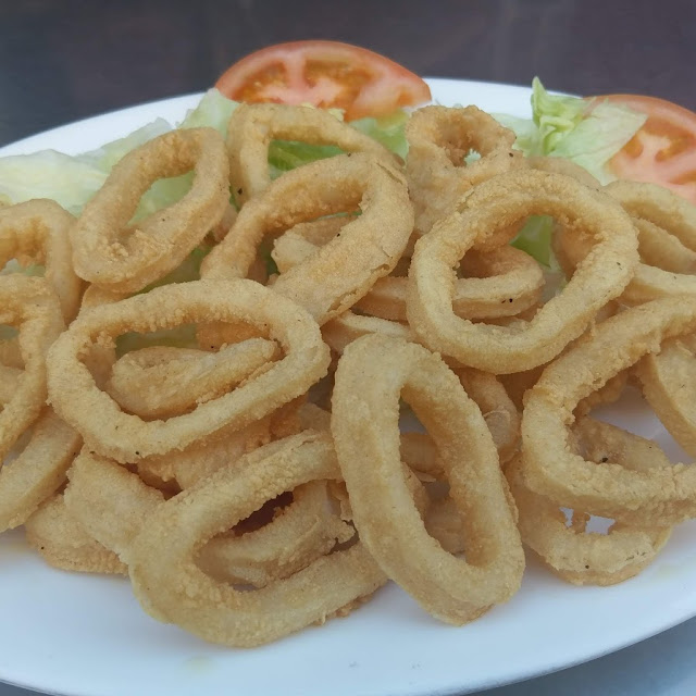 Squid Battered Onion Rings