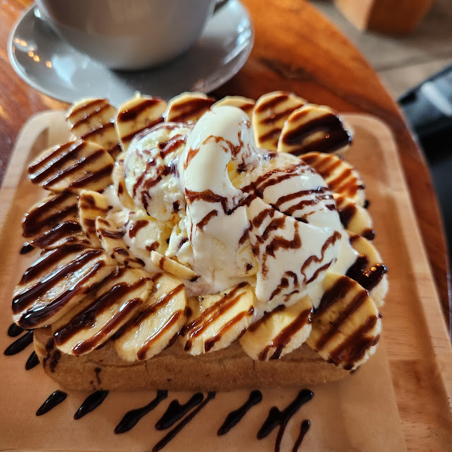 PB Banana Brick Toast