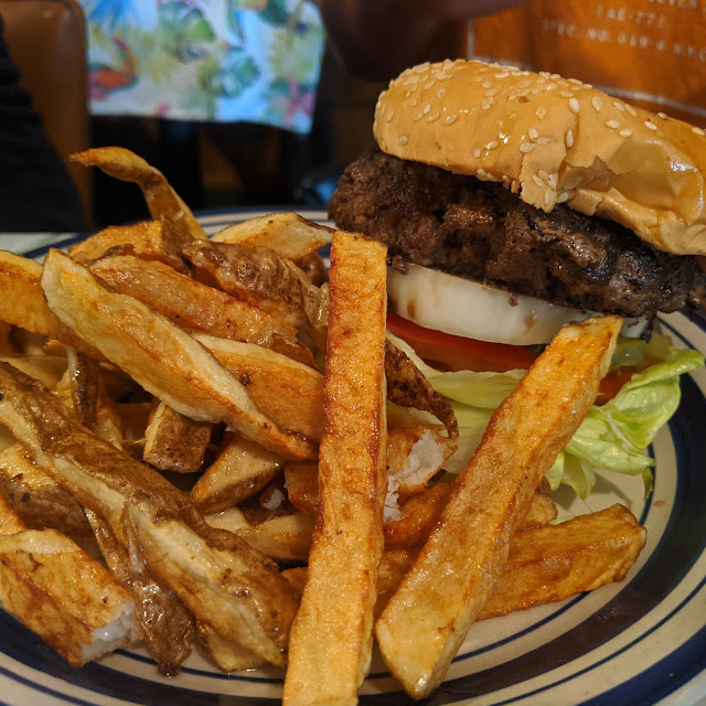 1 4 Pounder Burger and Fries