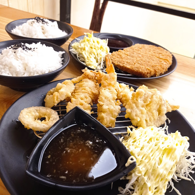 Tonkatsu and Tempura