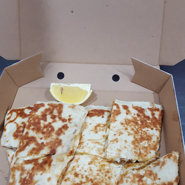 Chicken and Mushroom Gozleme