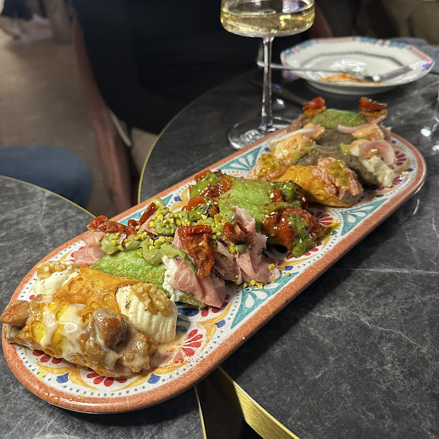 Degustazione Cannoli Siciliani Salati