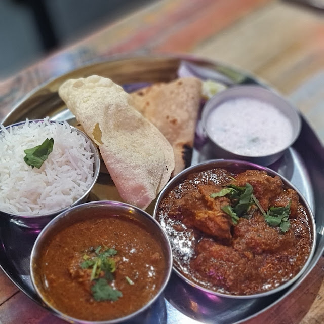 Malvani Chicken Thali