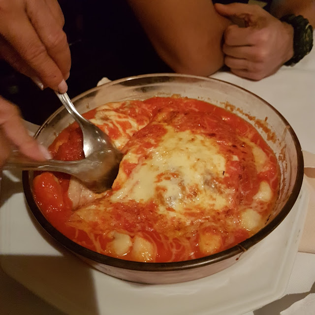 Filé A Parmegiana Com Nhoque