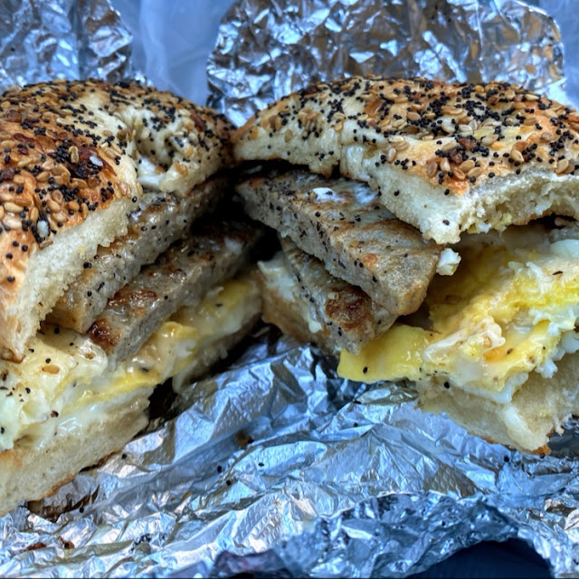 Sausage Egg & Cheese Breakfast Sandwich