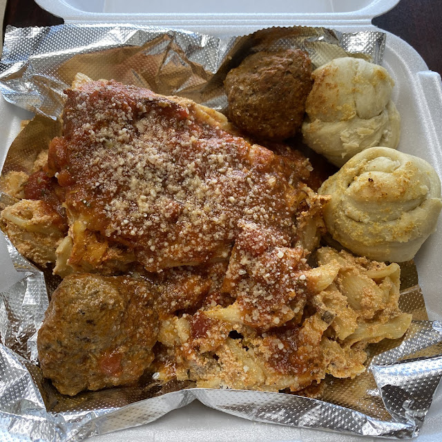 Ziti Meatballs
