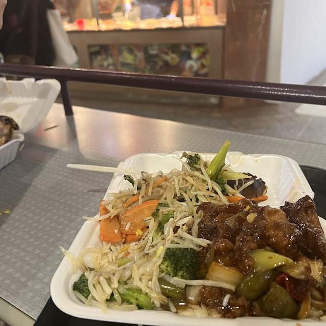 Honey Garlic Chicken with Fried Rice