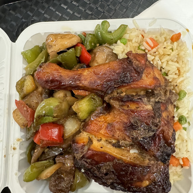 2 Meats 1 Veggie Plate