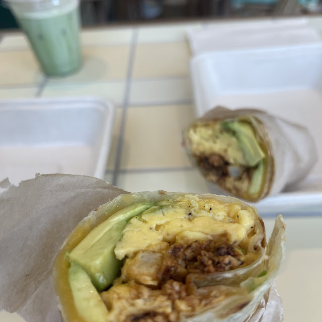 Turkey Sausage Breakfast Burrito