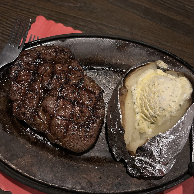 Small Ribeye Cooked Medium
