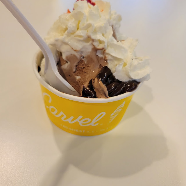Chocolate Custard with Hot Fudge