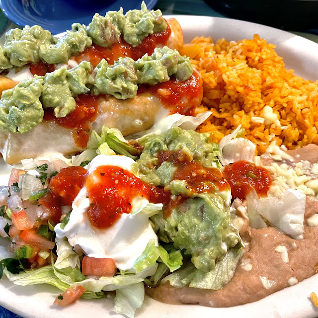 Shrimp Chimichanga