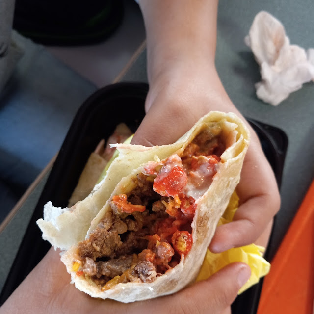 Hot Cheetos Burrito