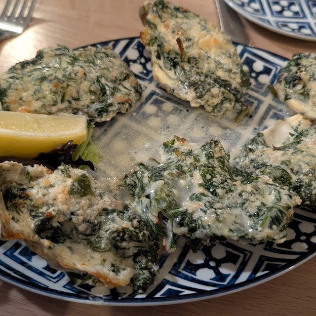 Oysters Rockefeller