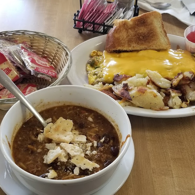 Garbage Omelette and Chili