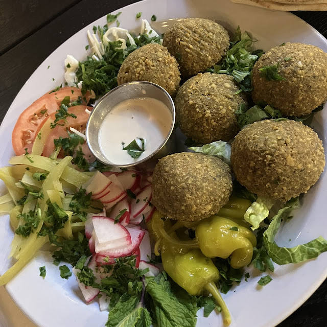Falafel on Pita