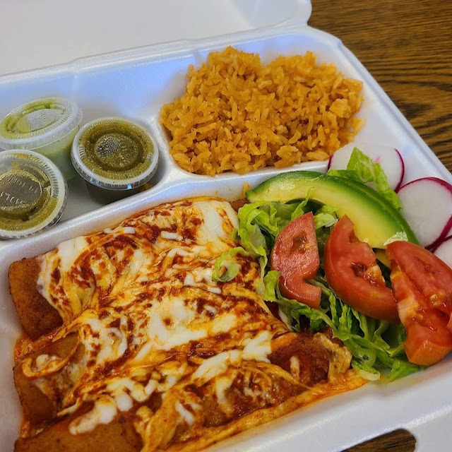 Enchiladas Americanas Con Pollo