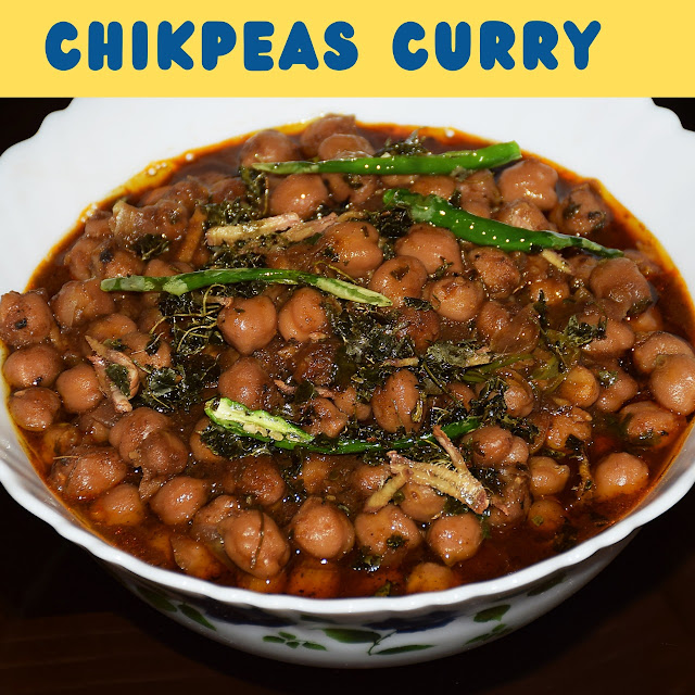 Chhole Masala Chickpeas Curry