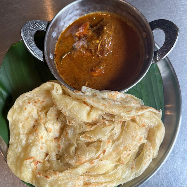 Kerala Barotta and Mutton Curry