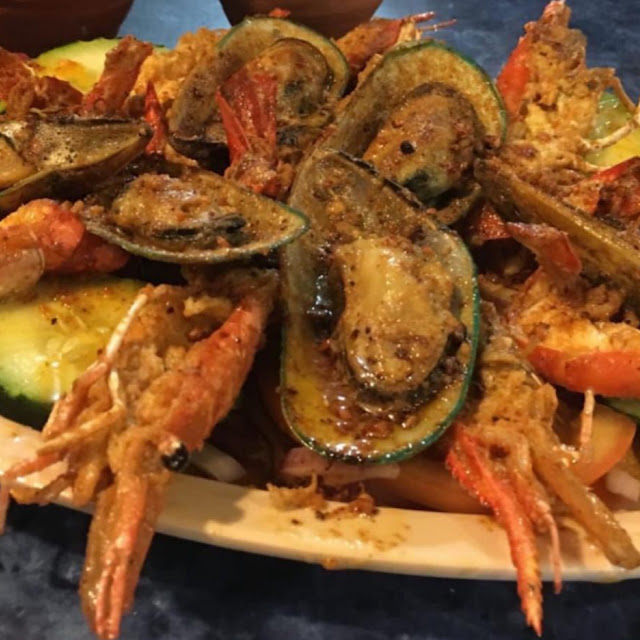 Botana Langostinos & Mejillones