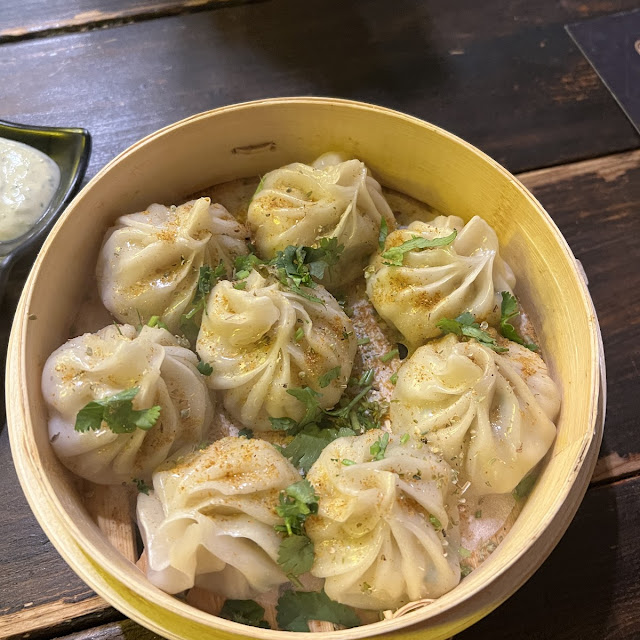 Veg Steamed Momos 8pcs