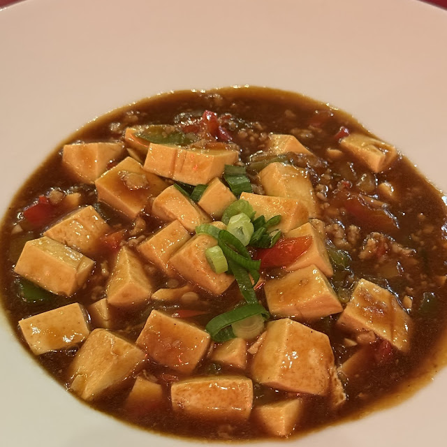 麻婆豆腐 mapo tofu