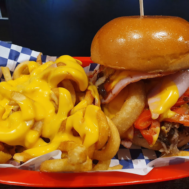 Cheesy Bacon Spiral Fries