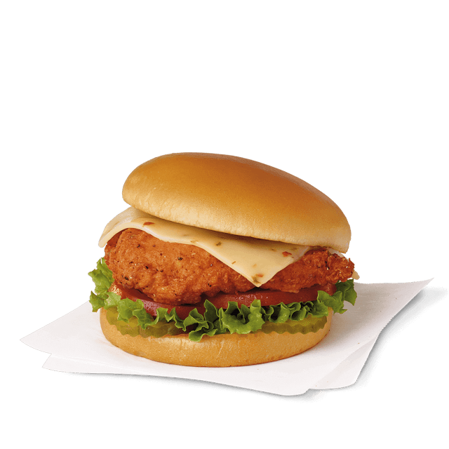Spicy Chicken Sandwich Deluxe Meal
