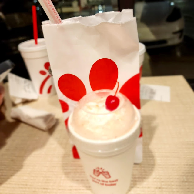 Peppermint Milkshake and Chocolate Cookies
