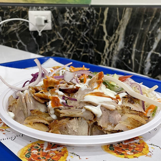Kebab Plate with Extra Onion